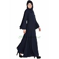 Umbrella cut abaya- Navy Blue Umbrella cut abaya- Navy Blue